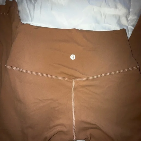 Lululemon Women’s Lined Align HR Leggings 28in in Dusty Clay size 6 - Picture 4 of 6